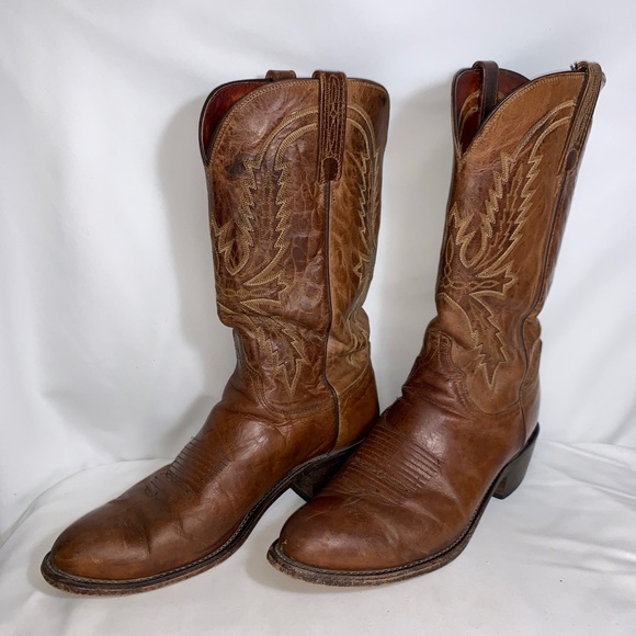 Lucchese 883 N1547r4 Tan Clayton Goat 